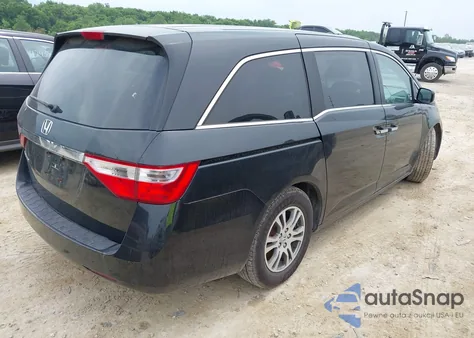 2012 Honda Odyssey Ex from USA, damaged, VIN 5FNRL5H45CB133832